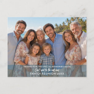 Foto Horisontell eller Panorama Familjeåterförenin Helg Vykort
