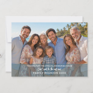 Foto Horisontell eller Panorama Familjeåterträff Julkort