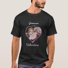 Foto i hjärtat är min Valentine T Shirt