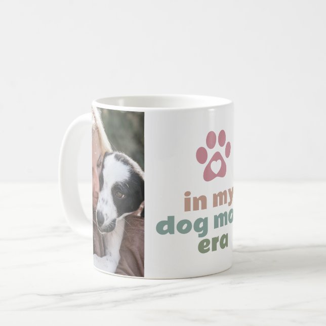 Foto i min Hund Mamma ERA Kaffemugg (Framsida vänster)