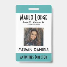 Foto-ID för anpassningsbarnas medarbetare