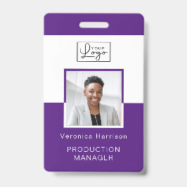 Foto-ID för din Logotyp medarbetare