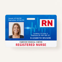 Foto-ID för sjukhuspersonal