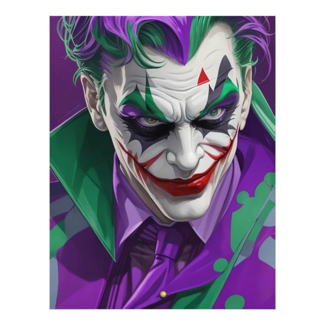 Foto Joker art deco (Framsidan)