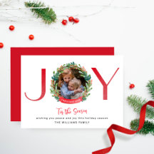 Foto, Joy in Greenery and Holly Personlig