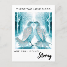 *~* FOTO Jubileum Abstrakt Kärleksfåglar AP54