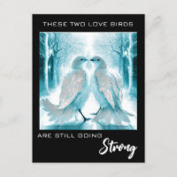 *~* FOTO Jubileum AP54 Abstrakt Kärleksfåglar