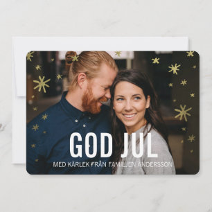 Foto Julkort   Gud Jul