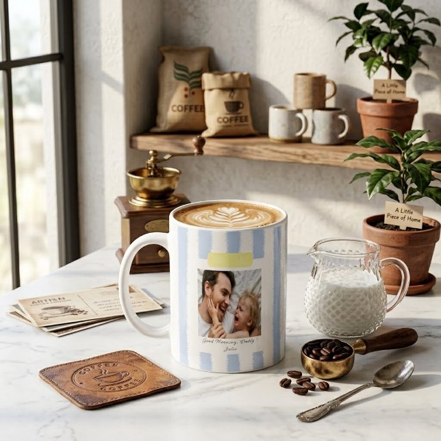 Foto Kaffemugg "God Morgon Pappa" Present (Skapare uppladdad)