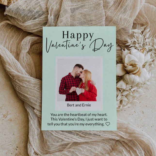 Foto Kort Glad Alla Hjärtans Dag (Photo Card Happy Valentine's Day)