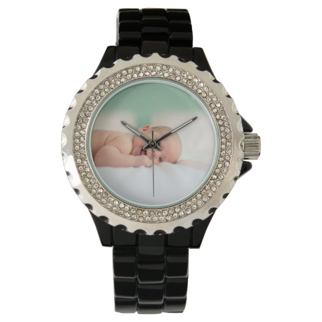 Foto Lägg till eget foto present Armbandsur (Framsida)