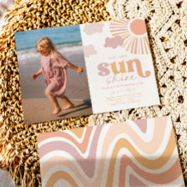 Foto Little Sunshine Birthday-inbjudan Inbjudningar