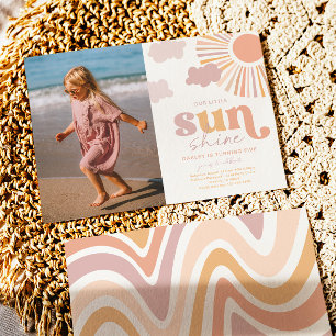 Foto Little Sunshine Birthday-inbjudan Inbjudningar