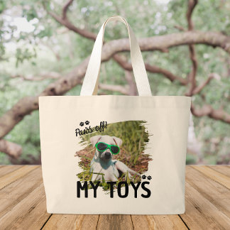 Foto Mall Rolig Hund Leksaksförvaring Jumbo Tygkasse