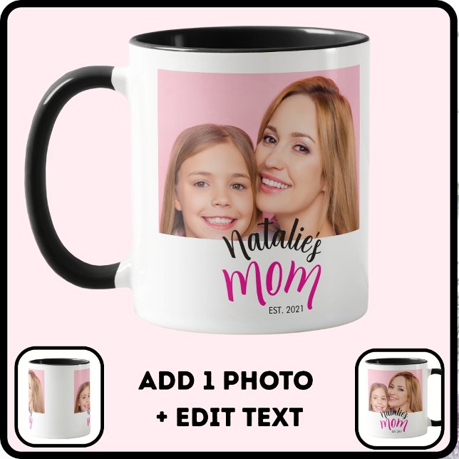 Foto Mammas etablerade barnnamn anpassat år Mamma Mugg (Skapare uppladdad)