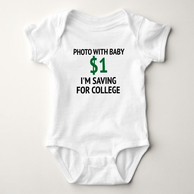 Foto med bodysuiten för baby $1 tee (Framsida)