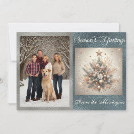 Foto med Pearl-juldesign Julkort