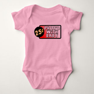 Foto Med Rolig Babyoverall Spädbarnshumor T-shirt