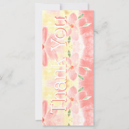 Foto med vattenfärgad Blommigt