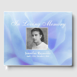 Foto Memorial eller Funeral Guestbook Gästböcker