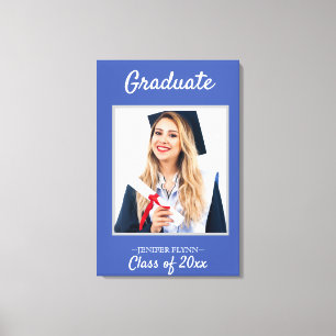 Foto Modern Classy Studenten-meddelande Canvastryck