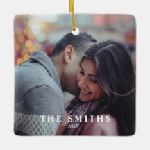 Foto Modern färgad julvinter Wonderland