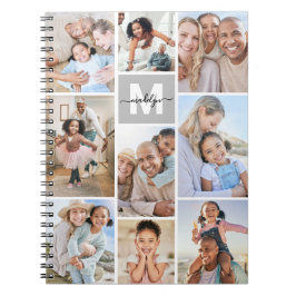 Foto Monogram Bild Anteckningsbok