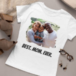 Foto Mors dag för familjen Best Mamma någonsin Anp T Shirt<br><div class="desc">Skapa din personlig-Mors dag-gåva-t-shirt med anpassningsbarnas foto och text.</div>