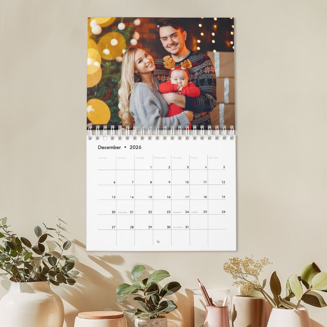Foto Mosaik Mix Kolla familj 2026 Kalender (Skapare uppladdad)