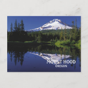 Foto Mount Hood vulkan Oregon Vykort