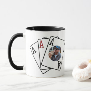 Foto Mugg med tre Ess: Fars dag Gift-idé