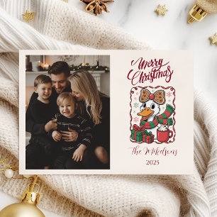 Foto Mysig Anka Jul Julkort