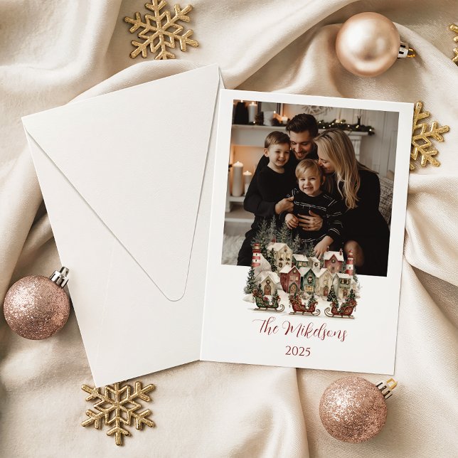 Foto mysigt julby julkort (Skapare uppladdad)