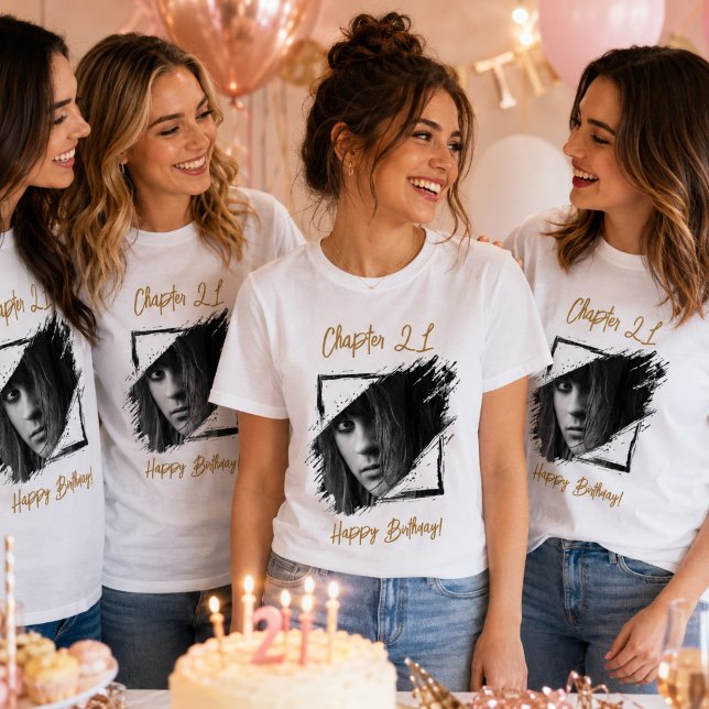 Foto namn 21-årsdag t shirt (Skapare uppladdad)