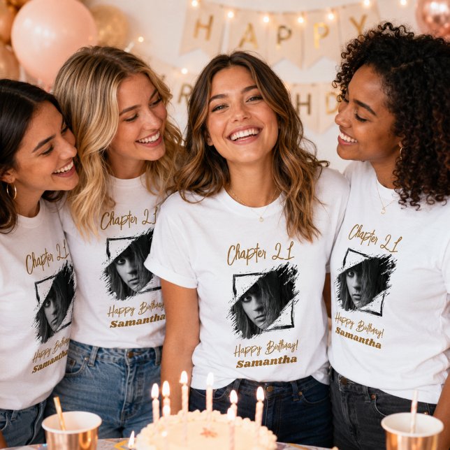 Foto namn 21-årsdag t shirt (Skapare uppladdad)