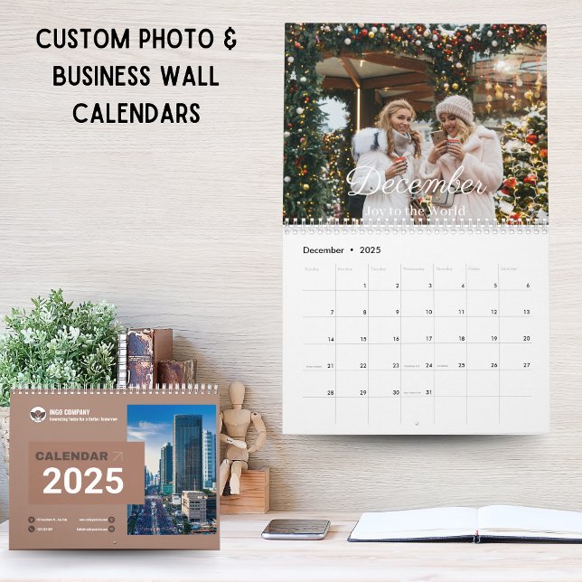 Foto- och affärsmätskalendrar | Mocha Mousse Kalender (Photo & Business Wall Calendars | Mocha Mousse)