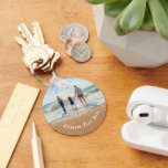 Foto och anpassningsbar - din egen design - Familj Nyckelring<br><div class="desc">Anpassningsbar Foto och text - Din egen design - Speciell - Personligens familj/vänner eller personlig gåva - Lägg till text och foto - Ändra storlek och flytta eller ta bort och lägg till inslag/bild med anpassning av verktyg. Välj/lägg till ditt favoritteckensnitt/text färg ! Du kan överföra den här designen till...</div>