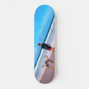 Foto och anpassningsbar - din egen design - Vänner Mini Skateboard Bräda 18,5 Cm