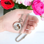 Foto och foto för personlig armbandsur<br><div class="desc">Gör en Personlig Fotokeepsaket necklace-klocka från Ricaso - lägg till egna foton och texter - fotokeepsakpresenter för dig själv eller för en älskad, familj, vän</div>