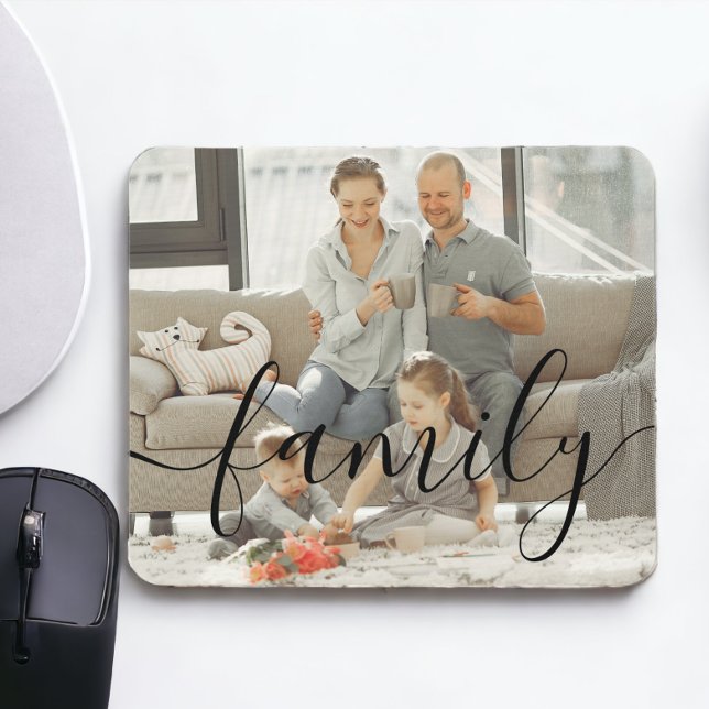 Foto och foto för personlig musmatta (Personalized Photo and Text Photo Mouse Pad from Ricaso)