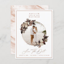 Foto och kallgrafi med Rustic Blommigt-kopparram