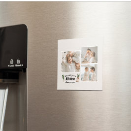 Foto- och mormkök är alltid öppet magnet