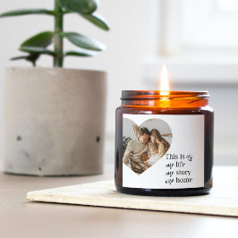 Foto och offertgåva för modern par-familj fyrkantigt klistermärke