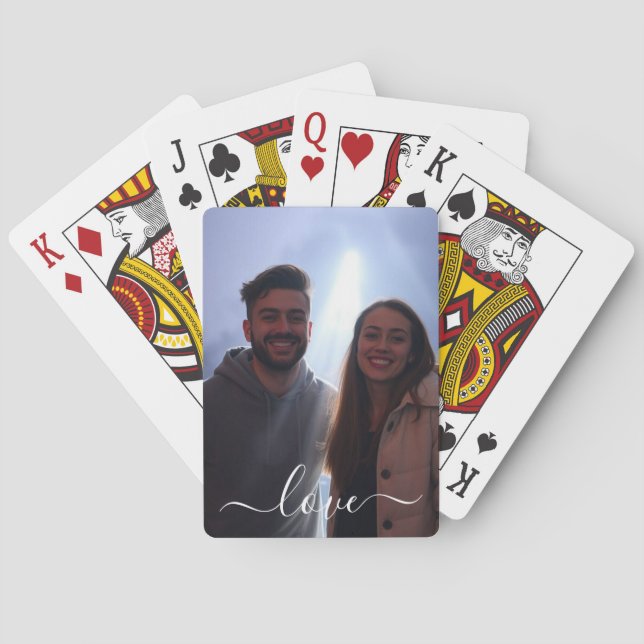 Foto och text 2 Fotokollage Casinokort (Baksidan)