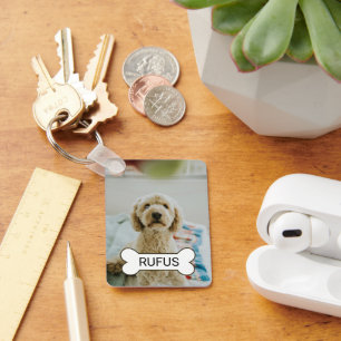 Foto och text för Anpassningsbar av personlig Nyckelring