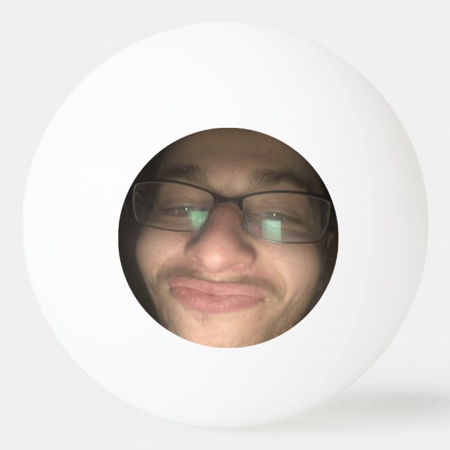 Foto och text för Personlig Pingisboll (Framsidan)