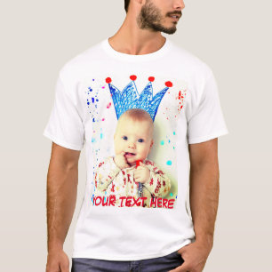 Foto och text för Personlig T Shirt