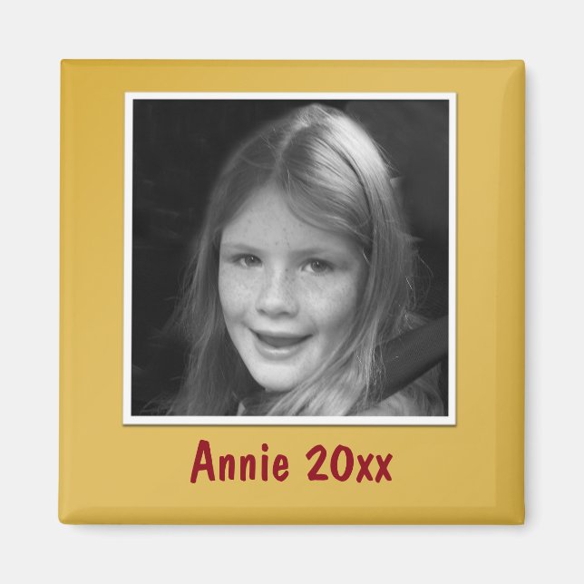 Foto och text på Anpassningsbarna för golden Hälsn Magnet (Framsidan)