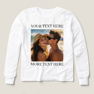 Foto och text t shirt