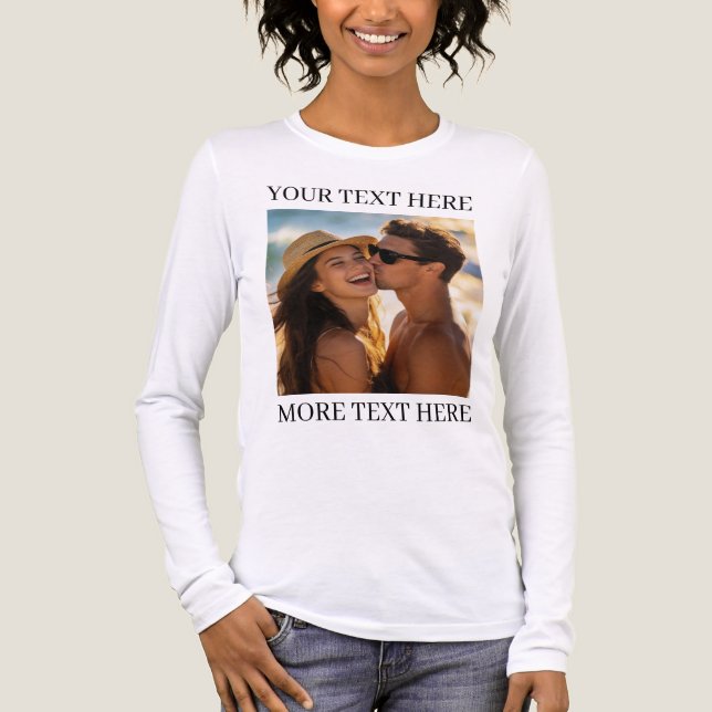 Foto och text t shirt (Framsida)